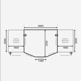 Dometic Ace Air Pro 400 S vestibule