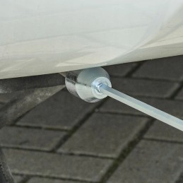 Caravan support wrench 23mm 540mm long