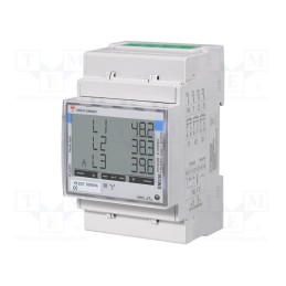 1 pcs x CARLO GAVAZZI - EM330DINAV53HO1PFB - Counter, digital,mounting, for DIN rail mounting, three-phase