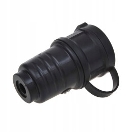 Schuko female socket, hermetic, tight cable