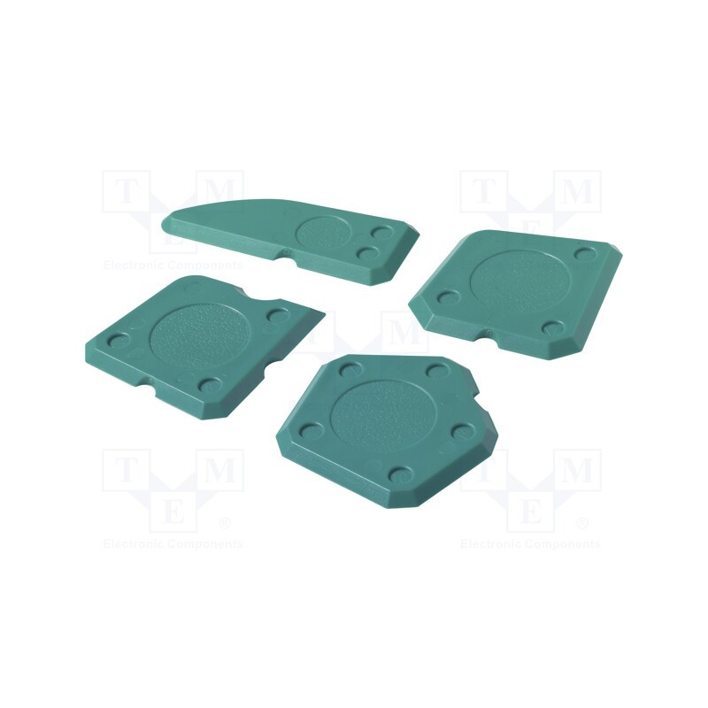 1 set x WOLFCRAFT - 4369000 - Joint smoothers, Application: for acrylic mass,for silicones