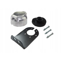 Trailer socket, seal, 7-pin screw mounting