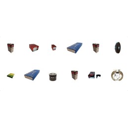 Radiator forklift Nissan H25 TD27