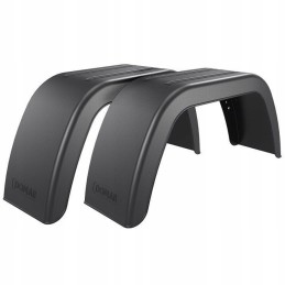 Set of two Domar 13 fenders for a trailer