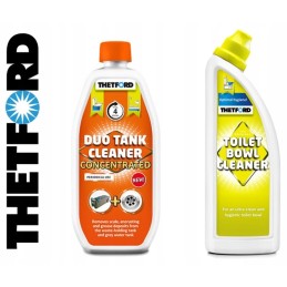 Thetford tourist toilet cleaning liquids