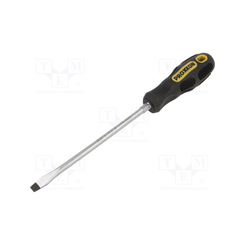 1 pcs x PROXXON - 22018 - Screwdriver, slot, 8,0x1,2mm, Blade length: 175mm