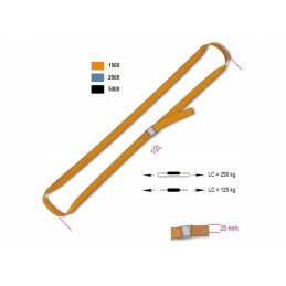 Beta lashing strap with tightening buckle