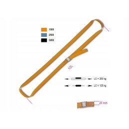 Beta lashing strap with tightening buckle 2 5m 25