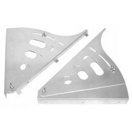 Adjustable mounting bracket for solar panels