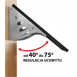 Adjustable mounting bracket for solar panels