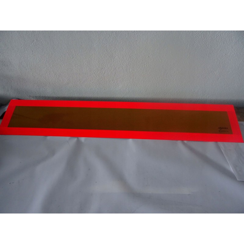 Trailer warning board 113x20