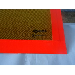 Trailer warning board 113x20