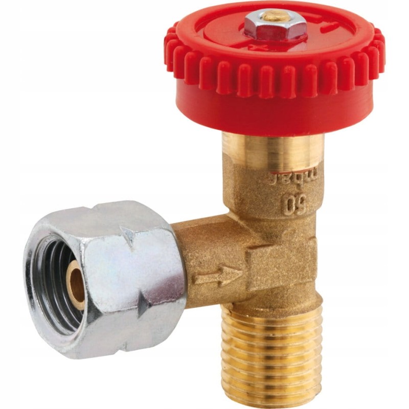 Gas cylinder angle valve, gok 90, camper, grill, stove, camper trailer