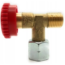 Gas cylinder angle valve, gok 90, camper, grill, stove, camper trailer