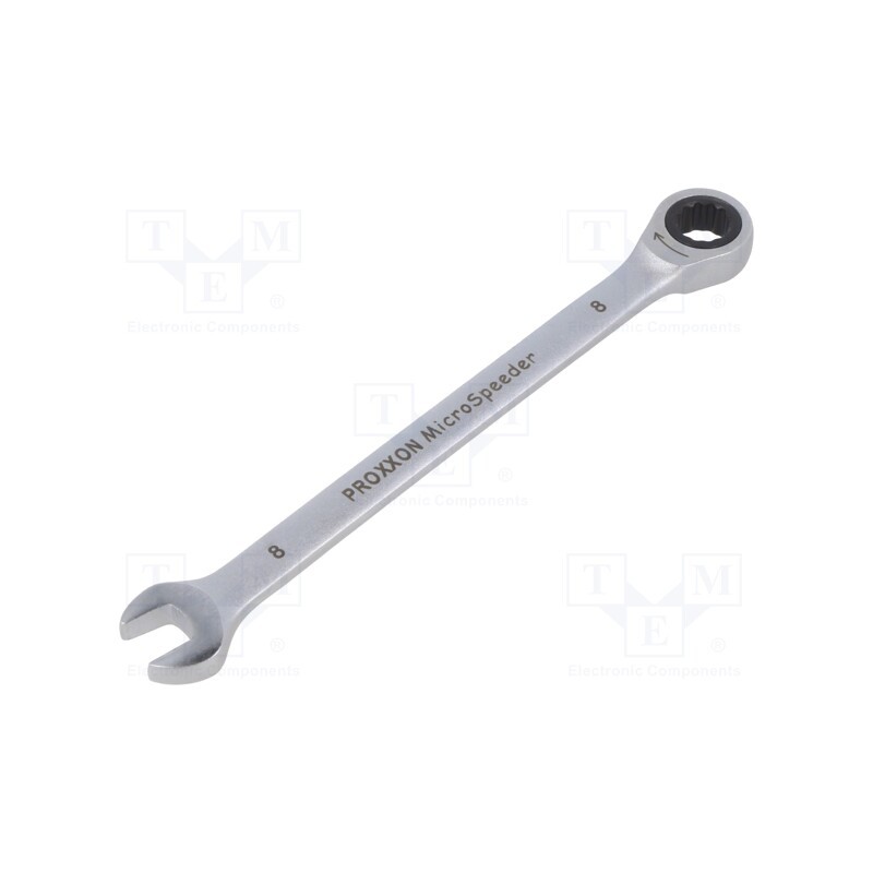 1 pcs x PROXXON - 23257 - Wrench, combination spanner, 8mm, MicroSpeeder