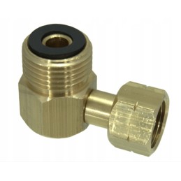 Angular reduction from an 11 kg cylinder to a tourist gok