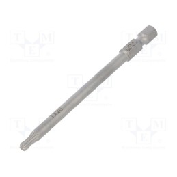 1 pcs x WERA - 5059702001 - Screwdriver bit, spherical,Torx®, TX20, Overall len: 89mm