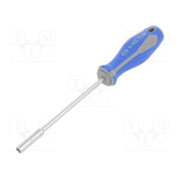 1 pcs x KING TONY - 1450-05 - Screwdriver, 6-angles socket, Blade length: 125mm