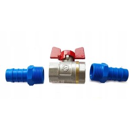 19 mm valve for gray water, sewage outflow to drain