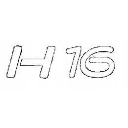 Sticker h16 0009382403 linde