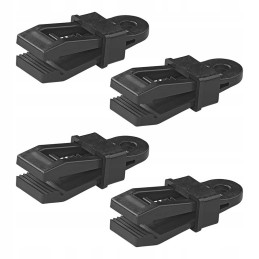 Clip, tarpaulin clamp, tent floor carpet, 4 pcs