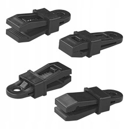 Clip, tarpaulin clamp, tent floor carpet, 4 pcs
