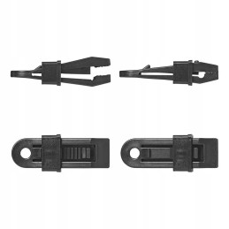 Clip, tarpaulin clamp, tent floor carpet, 4 pcs
