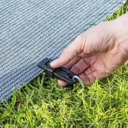 Clip, tarpaulin clamp, tent floor carpet, 4 pcs