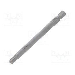 1 pcs x WERA - 5059704001 - Screwdriver bit, spherical,Torx®, TX30, Overall len: 89mm