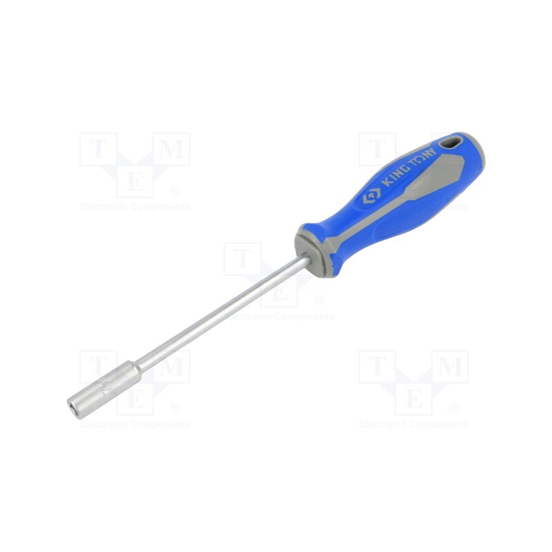 1 pcs x KING TONY - 1450-07 - Screwdriver, 6-angles socket, Blade length: 125mm