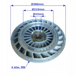 Pump wheel hdp nt bulgar wozek 1661 1792