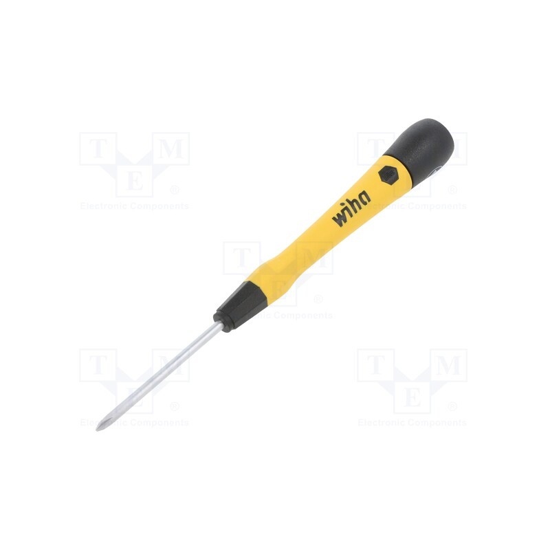 1 pcs x WIHA - 43677 - Screwdriver, Phillips, precision, PH0, ESD, PicoFinish® ESD