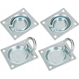Load securing holder 90x75 mm, recessed, 4 pcs