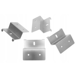 Mounting brackets for solar photovoltaic panels