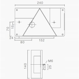 Multipoint and right cover for car trailers