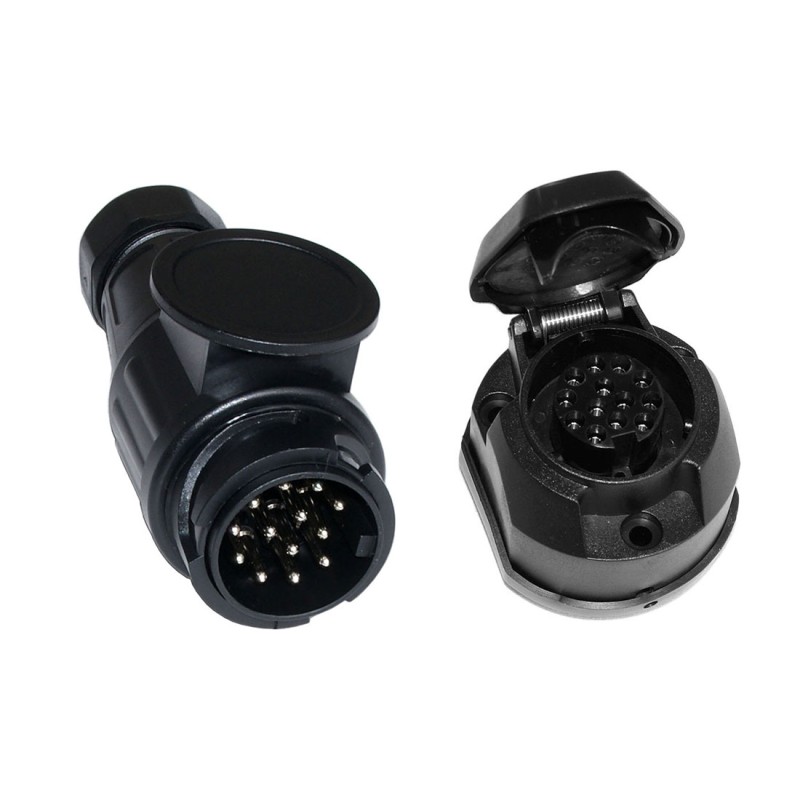 Electrical socket, trailer electric plug, 13 pin 12v