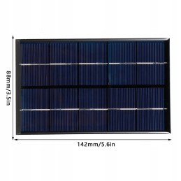 2w 5v polysilicon solar panel charger
