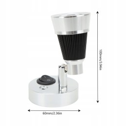 Wall lamp LED lamp 12v rotatable 3w