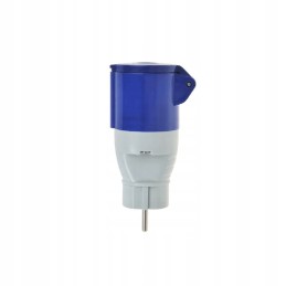 Cee connection, camping adapter with Schuko plug