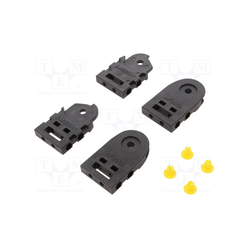 1 set x BREVETTI - AN355K - Bracket, for cable chain