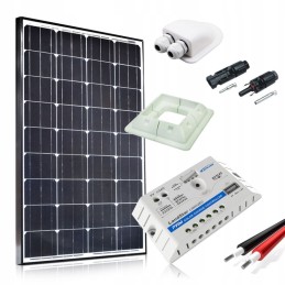 Solar kit for a camper, solar camper 100w