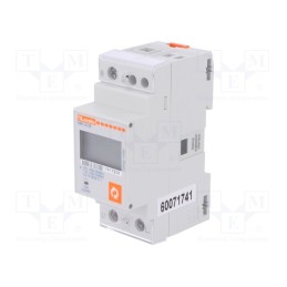 1 pcs x LOVATO ELECTRIC - DME D130 - Counter, digital,mounting, for DIN rail mounting, single-phase