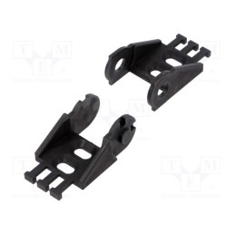 1 set x BREVETTI - AN250L025K1 - Bracket, LIGHT, for cable chain