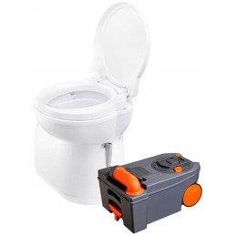 Built-in toilet with thetford c263 cassette, s 17, 5l