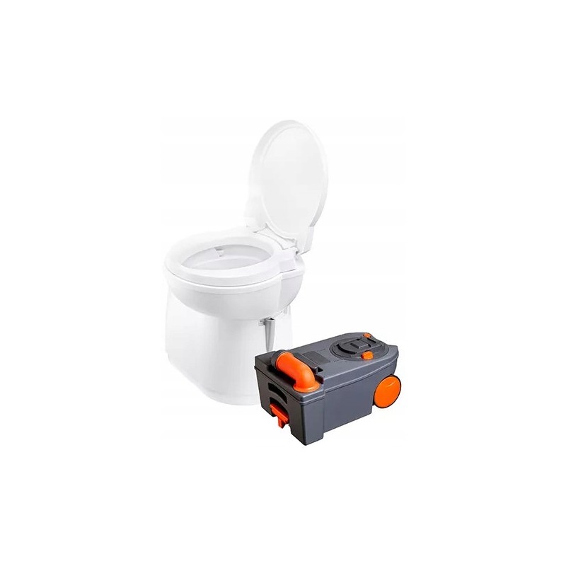 Built-in toilet with thetford c263 cassette, s 17, 5l