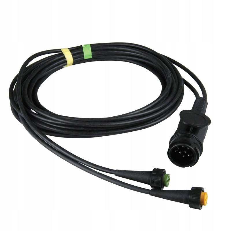 A set of cables with a trailer plug