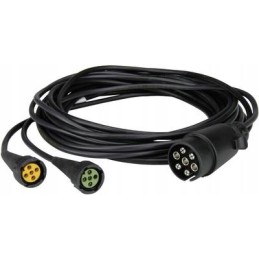 A set of cables with plugs, trailer cables