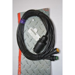 A set of cables with plugs, trailer cables