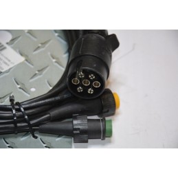 A set of cables with plugs, trailer cables