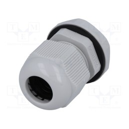 1 pcs x KSS WIRING - EGRWW13.5GY1 - Cable gland, PG13,5, IP68, polyamide, grey, UL94V-2, 15.8mm